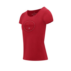 T-shirt Equithème Anna maniche corte Ciliegia Rosso T-shirt Equithème Anna maniche corte Ciliegia Rosso