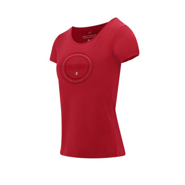 T-shirt Equithème Anna maniche corte Ciliegia Rosso T-shirt Equithème Anna maniche corte Ciliegia Rosso