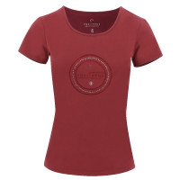 T-shirt Equithème Anna maniche corte Rosa melange T-shirt Equithème Anna maniche corte Rosa melange