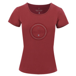 T-shirt Equithème Anna maniche corte Ciliegia Rosso T-shirt Equithème Anna maniche corte Ciliegia Rosso