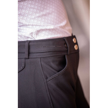 Pantaloni da equitazione Élégance Pénélope Nero