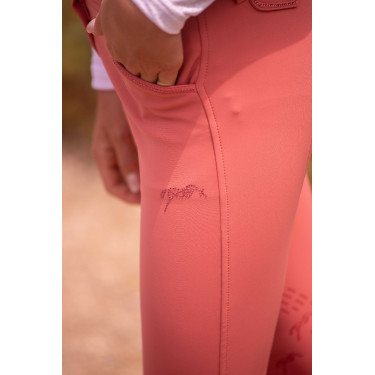 Pantaloni da equitazione Élégance Pénélope Rosa antico