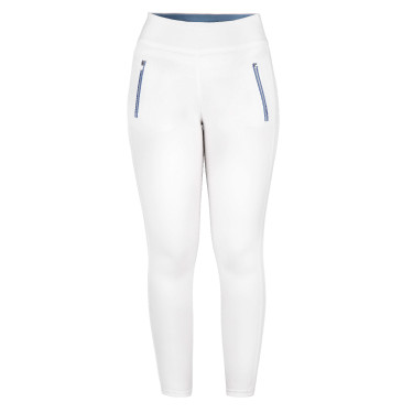Leggings Riding World Raphaelle donna Bianco Leggings Riding World Raphaelle donna Bianco