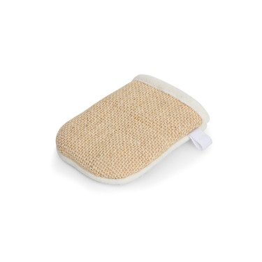 Guanto da striglia Cactus Shires Naturale Marrone