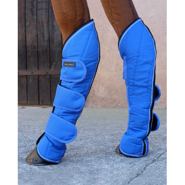 Ghette da trasporto Equithème Tyrex Aisance 1200D Blu reale