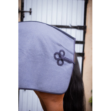 Coprireni Quarter Paddock Sports Wooltouch Blu mélange