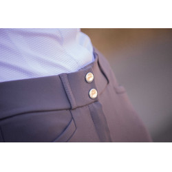Pantaloni da equitazione Pénélope Majestic Grigio scuro