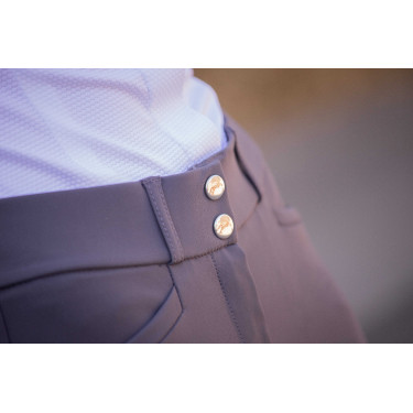 Pantaloni da equitazione Pénélope Majestic Grigio scuro