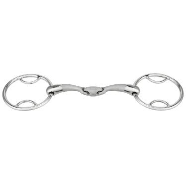 Filet a 2 anelli Sprenger Satinox con doppio snodo Filet a 2 anelli Sprenger Satinox con doppio snodo
