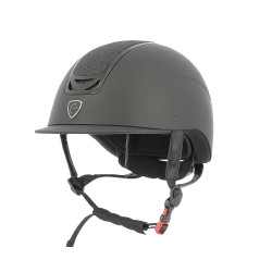 Casco Equithème Pepit Nero glitter Casco Equithème Pepit Nero glitter