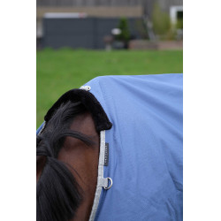Coperta Equithème Tyrex 600D riciclata Blu navy