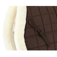 Sottosella Equithème Pro sagomato Cioccolato Marrone Sottosella Equithème Pro sagomato Cioccolato Marrone