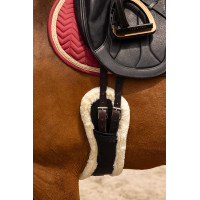 Sottopancia corto Norton XTR con montone sintetico Nero / nero