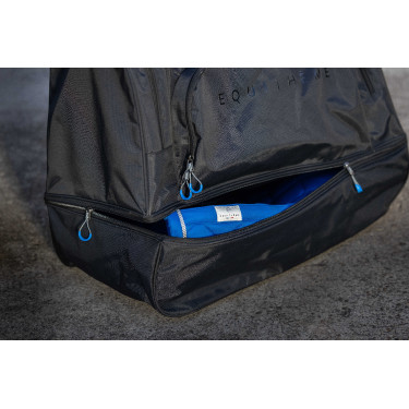 Borsa da viaggio Equithème Sport modello grande Nero
