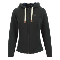 Gilet trapuntato Equithème Phoebe Nero