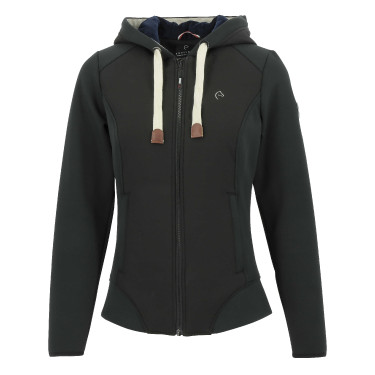 Gilet trapuntato Equithème Phoebe Nero