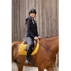 Gilet trapuntato Equithème Phoebe Nero