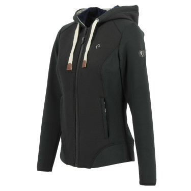 Gilet trapuntato Equithème Phoebe Nero