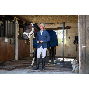 Giacca da concorso Equithème Dublin Blu navy Giacca da concorso Equithème Dublin Blu navy