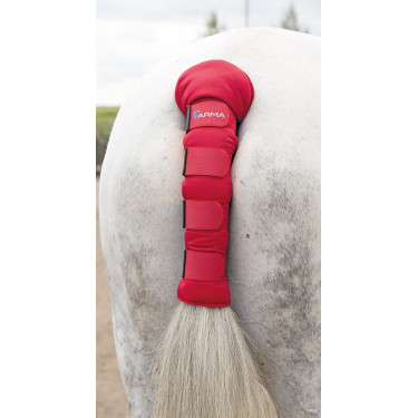 Paracoda imbottito Arma Shires Rosso