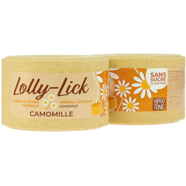 Pietra di sale Hippotonic Lolly-Lick Camomilla