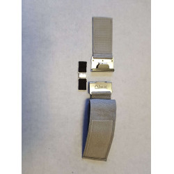 Chiusura pettorale Bucas Click'n Go Magnetic Argento / nero