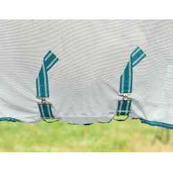 Coperta anti-mosche Weatherbeeta Combo ComFiTec Zephyr Argento / verde petrolio / stone Coperta anti-mosche Weatherbeeta Combo ComFiTec Zephyr Argento / verde petrolio / stone