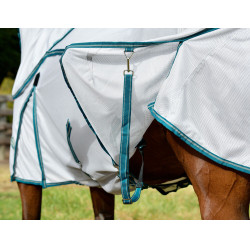 Coperta anti-mosche Weatherbeeta Combo ComFiTec Zephyr Argento / verde petrolio / stone Coperta anti-mosche Weatherbeeta Combo ComFiTec Zephyr Argento / verde petrolio / stone