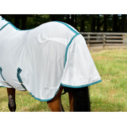 Coperta anti-mosche Weatherbeeta Combo ComFiTec Zephyr Argento / verde petrolio / stone Coperta anti-mosche Weatherbeeta Combo ComFiTec Zephyr Argento / verde petrolio / stone