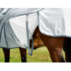 Coperta anti-mosche Combo Weatherbeeta ComFiTec Essential Bianco / grigio / blu vivace