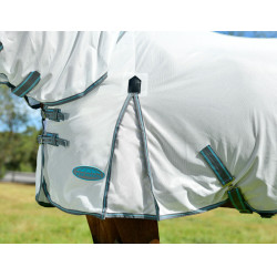 Coperta anti-mosche Combo Weatherbeeta ComFiTec Essential Bianco / grigio / blu vivace