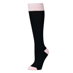 Calze Dublin uniche Nero / tulle rosa