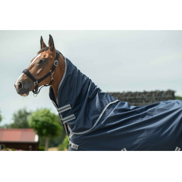 Coperta da esterno Therma Pro HKM Collo staccabile Blu scuro Coperta da esterno Therma Pro HKM Collo staccabile Blu scuro