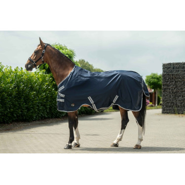 Coperta da esterno Therma Pro HKM Collo staccabile Blu scuro Coperta da esterno Therma Pro HKM Collo staccabile Blu scuro