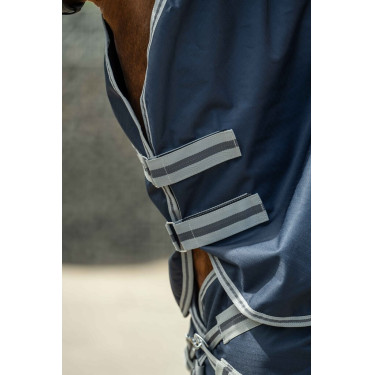 Coperta da esterno Therma Pro HKM Collo staccabile Blu scuro Coperta da esterno Therma Pro HKM Collo staccabile Blu scuro