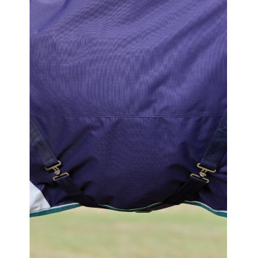 Coperta Weatherbeeta ComFiTec Dynamic Turnout 220g con collo staccabile Blu marino / verde foresta Coperta Weatherbeeta ComFiTec Dynamic Turnout 220g con collo staccabile Blu marino / verde foresta