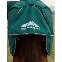 Coperta Weatherbeeta ComFiTec Dynamic Turnout 220g con collo staccabile Verde foresta / blu navy