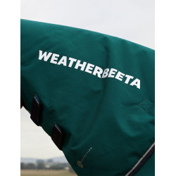 Coperta Weatherbeeta ComFiTec Dynamic Turnout 220g con collo staccabile Verde foresta / blu navy