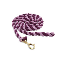 Longhina equitazione bicolore 1,8 m con moschettone