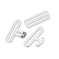 Kit clip de sursangles Shires Argenté