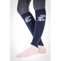 Calzino Pénélope Concorso Marina / crema Blu