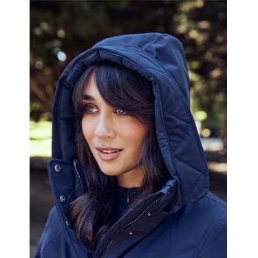 Giacca lunga impermeabile da donna Weatherbeeta Marina Blu marino Giacca lunga impermeabile da donna Weatherbeeta Marina Blu marino