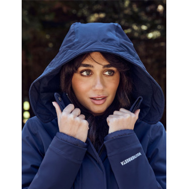 Giacca lunga impermeabile da donna Weatherbeeta Marina Blu marino Giacca lunga impermeabile da donna Weatherbeeta Marina Blu marino