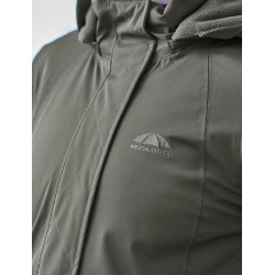 Giacca lunga impermeabile da donna Weatherbeeta Verde mezzanotte