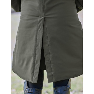 Giacca lunga impermeabile da donna Weatherbeeta Verde mezzanotte