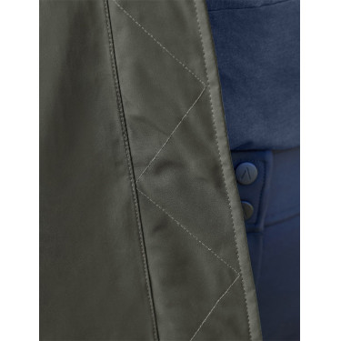 Giacca lunga impermeabile da donna Weatherbeeta Verde mezzanotte