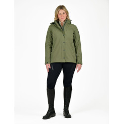 Giacca in pile Weatherbeeta Florence Two-For da donna Oliva notte / nero
