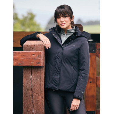 Giacca Weatherbeeta Protect con collo alto Nero Giacca Weatherbeeta Protect con collo alto Nero