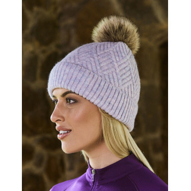 Cuffia Dublin Bea Violet melangiato Cuffia Dublin Bea Violet melangiato