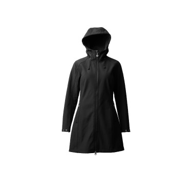 Giacca imbottita riscaldata lunga Jadine Horze inverno Nero Giacca imbottita riscaldata lunga Jadine Horze inverno Nero